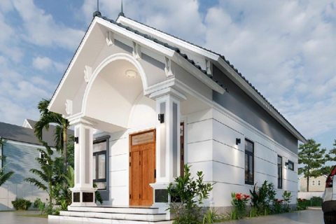 10 mẫu nhà cấp 4 mái Thái đẹp nhất 2025